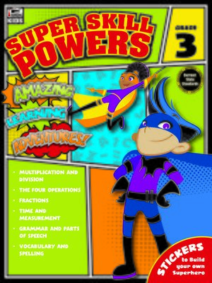 cover image of Super Skill Powers, Grade 3